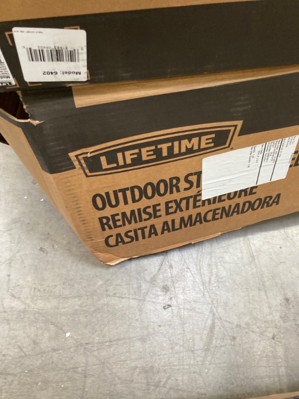 Photo 1 of *see notes*
Lifetime 6402 Outdoor Storage Shed, 8 by 12.5 Feet; 2 windows