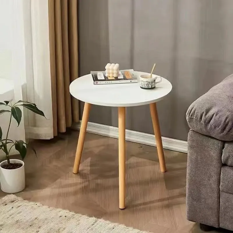 Photo 1 of *see notes*
Round Side Table, Accent Nightstand End Table for Living Room Bedroom Office Small Spaces, Easy Assembly Bedside Table for Indoor and Outdoor Use, 16''D x 20.5''H (White)