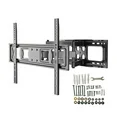 Photo 1 of ***MISSING PARTS**Full Motion TV Wall Mount for 37-80" TVs, Cold-Rolled Steel, VESA 200x200 to 600x400mm, Swivel 120° & Tilt, Supports Up to 99lbs, Durable & Easy Installation
