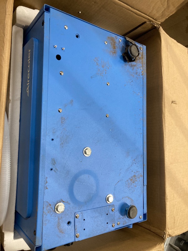 Photo 1 of Airecoler 125 Pints Commercial Dehumidifier for Crawl Spaces & Basements with Drain Hose, Industrial Grade Water Damage Restoration for up to 6,000 sq ft, Auto Defrost, Memory Starting