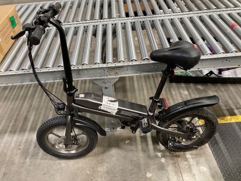 Photo 1 of ***see comment**Gotrax S3 Electric Bike, 16x3.0 Fat Tire Electric Bicycle Adults, 750W Peak Motor, Max Range 25 Miles, Up to 20 Mph, Removable Battery, Adjustable Seat, Folding Electric Bike for Adults/Teens 13+