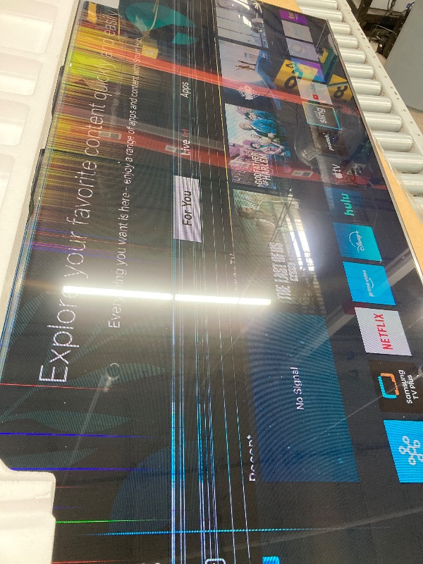 Photo 1 of ***PARTS ONLY***
SAMSUNG 65-Inch Class QLED 4K Q60D Series Quantum HDR Smart TV w/Object Tracking Sound Lite, Motion Xcelerator, Slim Design, Gaming Hub, Alexa Built-in (QN65Q60D, 2024 Model)