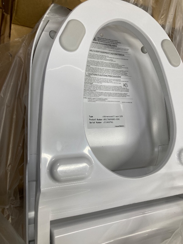 Photo 1 of American Standard 8017A60GRC-291 Advanced Clean 100 SpaLet Bidet Seat with Remote Control Operation in Alabaster White