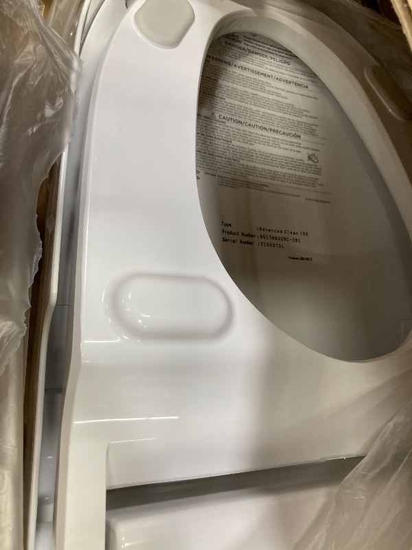 Photo 1 of American Standard 8017A60GRC-291 Advanced Clean 100 SpaLet Bidet Seat with Remote Control Operation in Alabaster White
