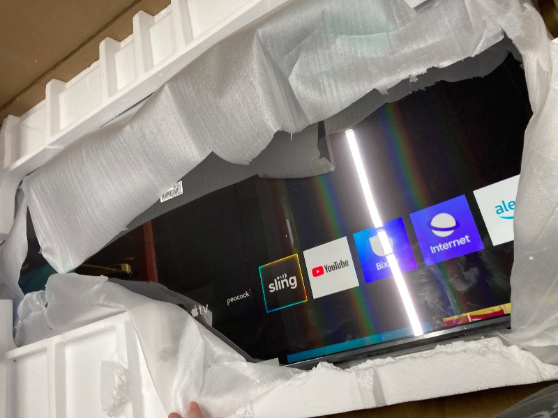 Photo 1 of ***PARTS ONLY***
SAMSUNG 55-Inch Class QLED 4K Q60D Series Quantum HDR Smart TV w/Object Tracking Sound Lite, Motion Xcelerator, Slim Design, Gaming Hub, Alexa Built-in (QN55Q60D, 2024 Model)