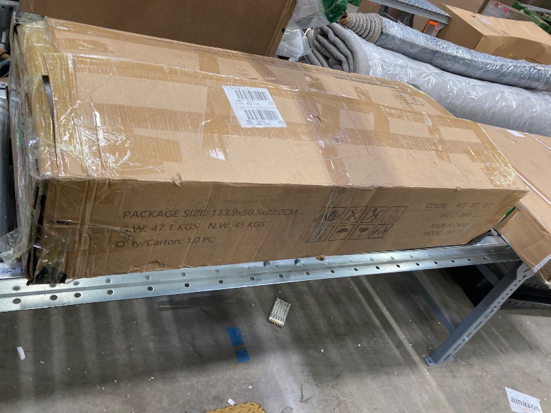 Photo 1 of Unikito Corner Closet System, 36 Inch Large Freestanding Closet Organizer System with 2 Hanging Rods and Storage Shelves, Sturdy Walk in Closet Tower, 36" W x 36" D x 80" H, White