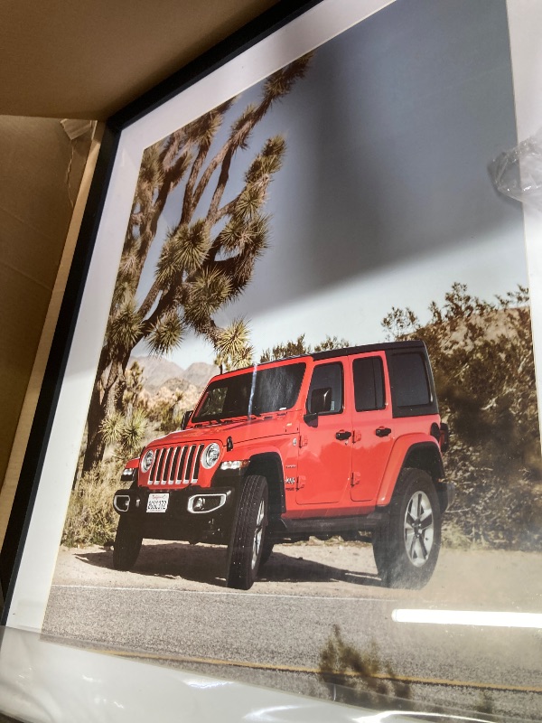 Photo 1 of A PLUS MAX 20x24 Picture Frame with mat for 16x20 Picture with Polished Plexiglass Horizontal and Vertical Formats with Included Hanging Hardware-Black
