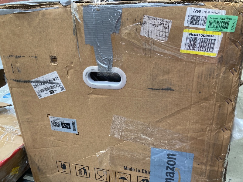 Photo 1 of ***ITEM IS NOT IN A BOX***VEVOR Commercial Convection Oven, 66L/60Qt, Half-Size Conventional Oven Countertop, 1800W 4-Tier Toaster w/ Front Glass Door, Electric Baking Oven w/ Trays Wire Racks Clip Gloves, 120V, ETL Listed
