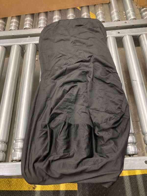 Photo 1 of Black Chair Cover 6 pack
