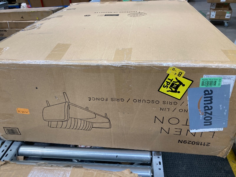 Photo 1 of *see notes*
Novogratz Brittany 82 Inch Futon Sofa Bed, Upholstered Couch Sleeper with Tufted Back, Mid-Century Modern, Dark Gray