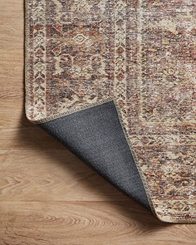 Photo 1 of Amber Lewis X Loloi Georgie Ger-06 7'6" X 9'6" Area Rug - Burgundy
