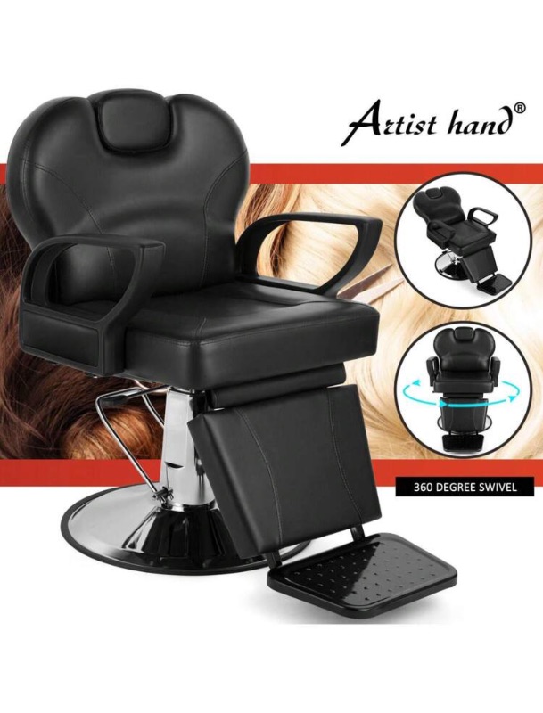 Photo 1 of Oversized Rocker Recliner Chair: Manual Reclining Lazy Boy Chair with Heat & Massage, Overstuffed Armrest, Rocking Function, Faux Leather Recliner for Living Room with Side Pocket Brown
