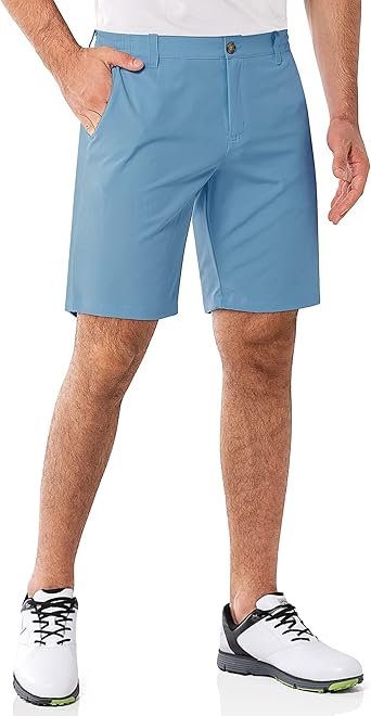 Photo 1 of ***size32*** Men's Golf Shorts 9" Dry Fit Stretch Golf Short UPF 50+ Lightweight Flat Front Golf Shorts with Pockets 
XL