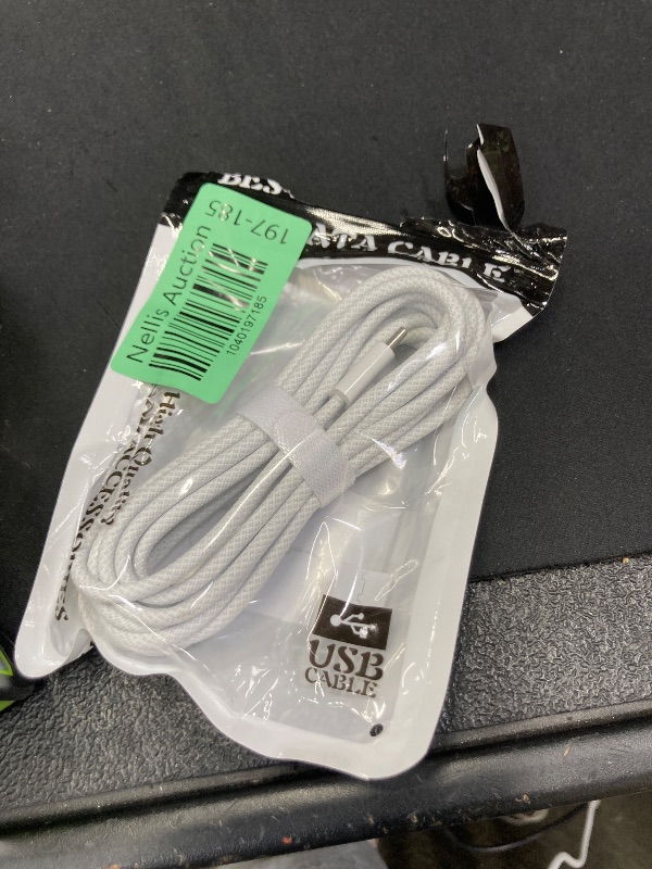 Photo 1 of 10FT Woven Lightning to USB C Cable, iPhone 14 pro Fast Charger Cable, Long Charging Cord for Apple iPhone 14, 14 pro max,13,Plus,SE 2nd/12/11/Xs/XR, iPad 4/5/ 6/7/ 8, iPad Mini 2/3/4/5, iPad Air 2/3
