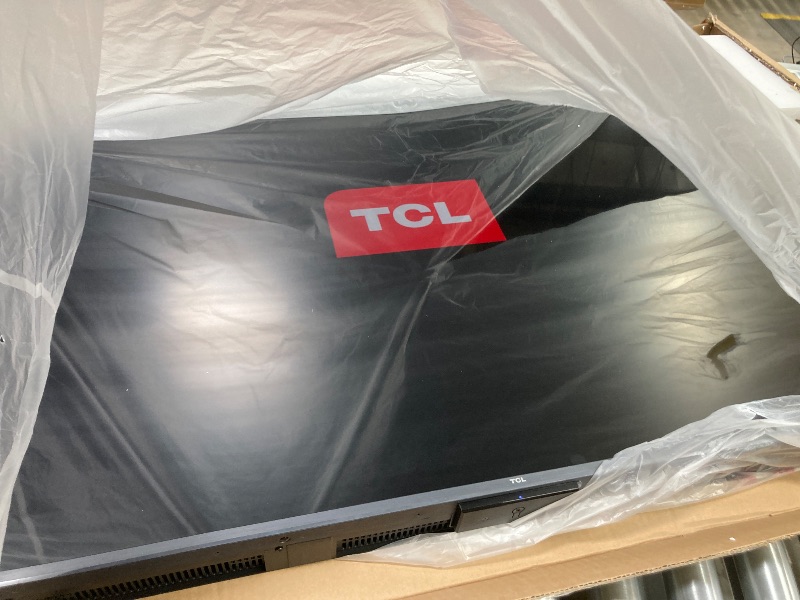 Photo 1 of ***PARTS ONLY***
TCL 55-Inch Q65 QLED 4K UHD Smart TV with Google TV (55Q651G, 2024 Model) Dolby Vision, Dolby Atmos, HDR Pro+, Game Accelerator Enhanced Gaming, Voice Remote, Works with Alexa, Streaming Television