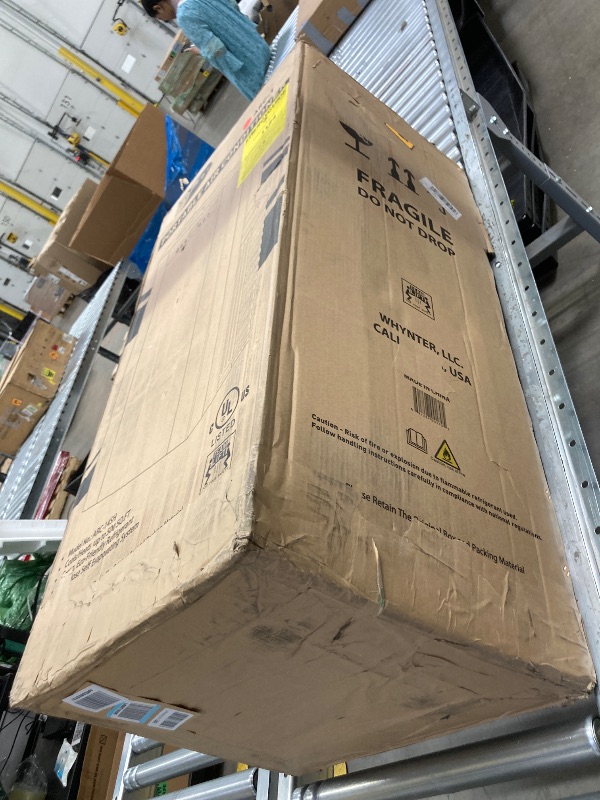 Photo 1 of ***PARTS ONLY***
Whynter Portable Air Conditioner 14,000 BTU & Heater with Dual Hose Dehumidifier & Cooling Fan for 500 Sq Ft Rooms, Includes AC Unit Window Kit, ARC-14SH (9,200 SACC)