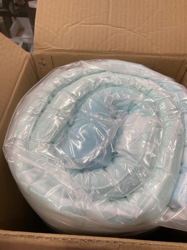 Photo 2 of LINENSPA Memory Foam Mattress Topper - 2 Inch Gel Infused Memory Foam - Plush Feel - Cooling and Pressure Relieving - CertiPUR Certified - Dorm Room Essentials - Full Size