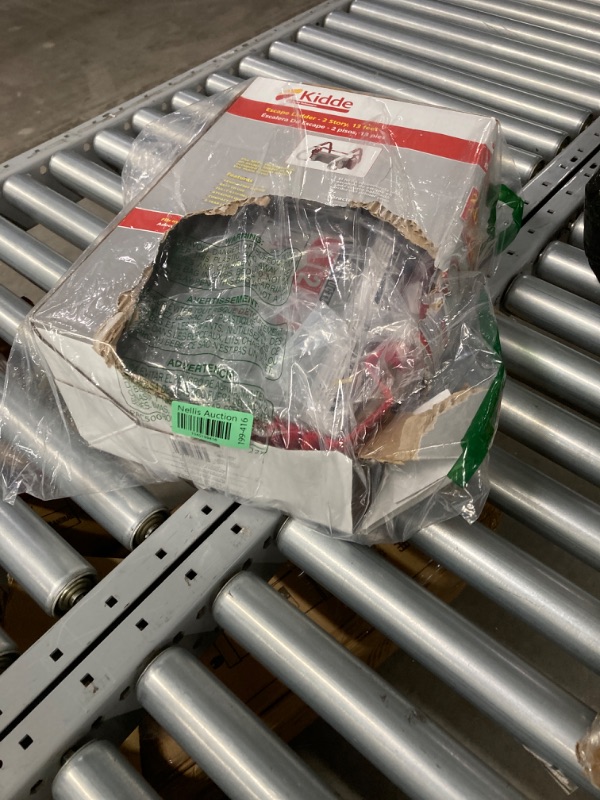 Photo 1 of Kidde Fire Escape Ladder, 2-Story Rope Ladder, Extends to 13-Feet, Anti-Slip Rungs