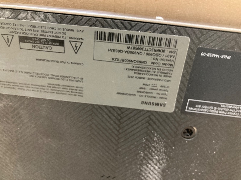 Photo 1 of SAMSUNG 65-Inch Class QLED 8K QN900D Series Mini LED, Neo Quantum HDR Smart TV w/Dolby Atmos, Object Tracking Sound Pro, Infinity Edge, AI Motion Enhancer Pro, Alexa Built-in (QN65QN900D, 2024 Model)