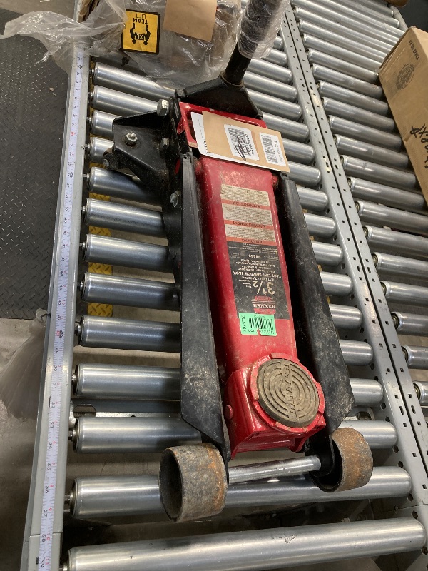 Photo 1 of Banner 3.5-Ton Fast Lift Heavy-Duty Garage Floor Jack with Swivel Saddle B6350