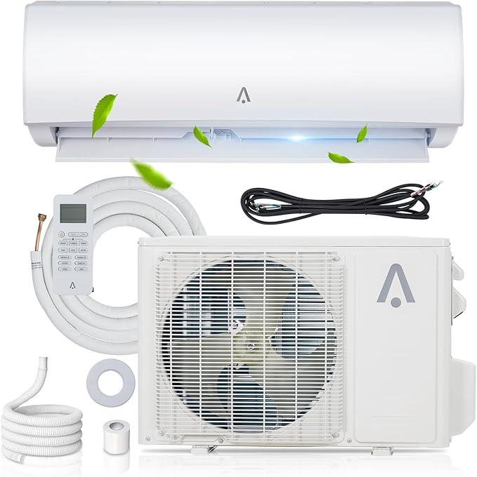 Photo 1 of *see notes*
SXYCMY 18,000 BTU AC 23 SEER, Cools Room Up to 1250 Sq. Ft, Wall Mount Ductless Mini C Heat Pump Full Set with 16ft Installation Kit Split System Air Conditioner, White