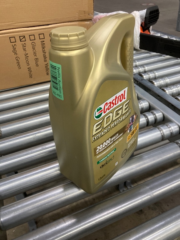 Photo 1 of Castrol Edge Extended Performance 5W-30 Advanced Full Synthetic Motor Oil, 5 Quart