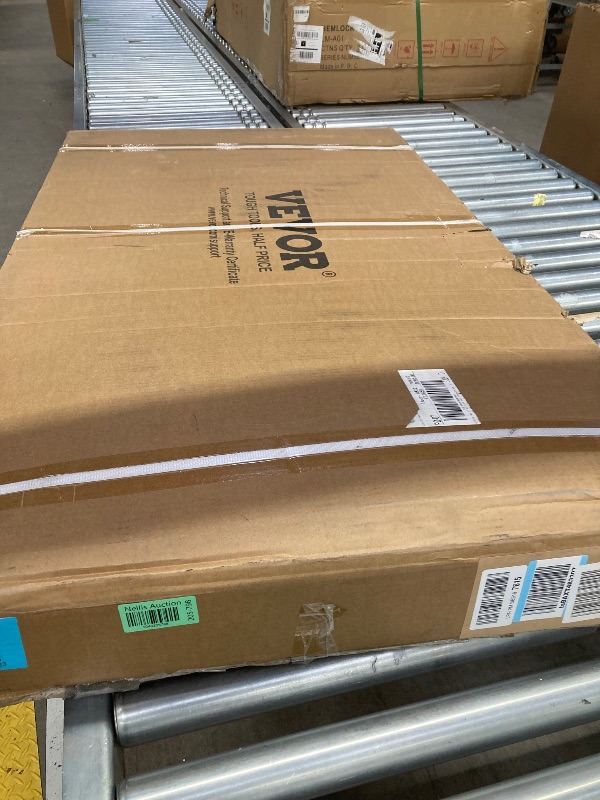 Photo 1 of VEVOR Inversion Table, 300 lbs Capacity Heavy Duty Inversion Table, Decompression Back Stretcher Machine, Strength Training Equipment with Headrest, Ankle Lock, Adjustable Protective Belt, Blue/Black