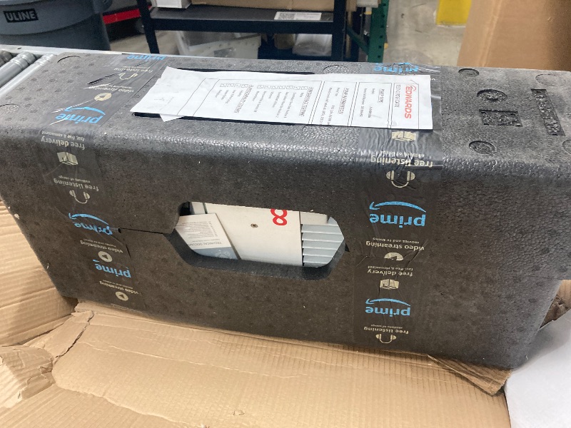 Photo 1 of Across International RV8 Edwards RV8 Dual Stage High Capacity Vacuum Pump with Fittings, 6.9 cfm, 110/220V, 50/60 Hz