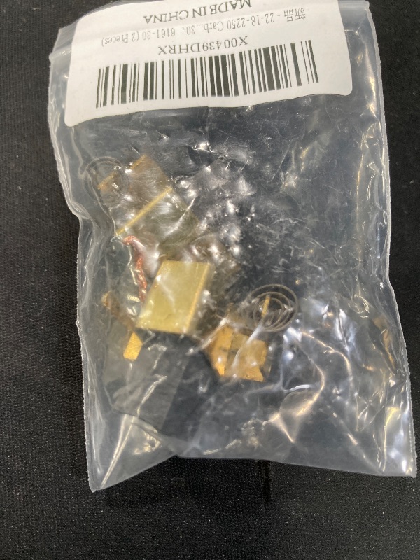 Photo 1 of (2 of pack) 22-18-2240 Carbon Brush Assembly 120V Fits For Milwaukee 6121-30, 6121-31, 6146-31, 6146-33, 6147-30 & 6147-31 Angle Grinders