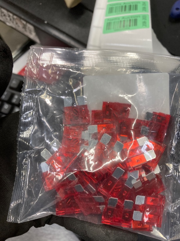 Photo 1 of (40Pcs) 10 Amp Standard Automotive Fuse, 10A 12V 24V 32V Car Blade Fuses ATO APR ATS for Car/RV/Truck/SUV/Motorcycle/Boat