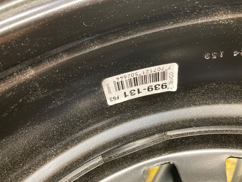 Photo 1 of 16x7" Reconditioned Genuine Factory OEM Black Steel Wheel Rim for 1998-2002 Honda Accord 4 Cylinder; 4 lug | 63773 | 42700S84A11

