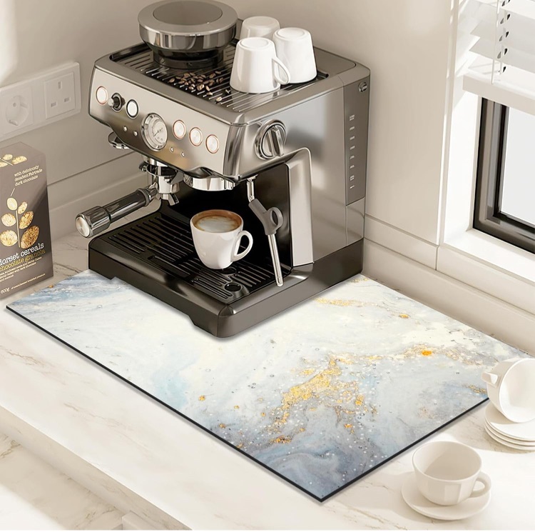 Photo 1 of Absorbent Dish Drying Mat For Kitchen