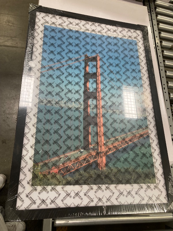 Photo 1 of 22.375 x 34 Poster Frame - Set of 2, Matte Black Poster Frames 22.375 x 34 Inches, Poster Frame 22.375 x 34 for wall mounting