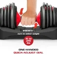 Photo 1 of ****BASE ONLY****

FitRx SmartBell  Quick-Select 9 in 1 Adjustable Dumbbell for Home Gym, 5-25lbs. Weight in 2.5lbs Increments
