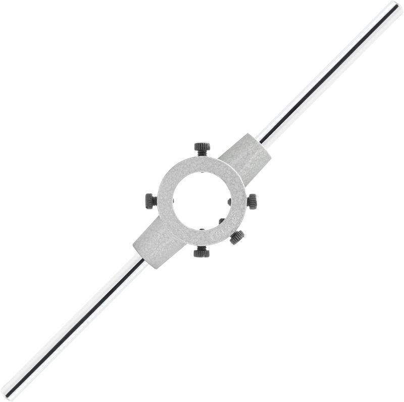 Photo 1 of 1.5 inch / 38mm Round Die Stock Handle Wrench, Adjustable Die Wrench Handle Holder, Heavy Duty Threading Die Holder Handle (Metric, M12-M14)