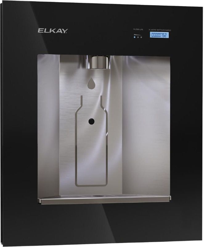 Photo 1 of ***PARTIAL*** Elkay LBWD06BKK Built in Filtered Water Dispenser W/ Remote Chiller - Hands Free, Black/Stainless, Midnight, 115 V
