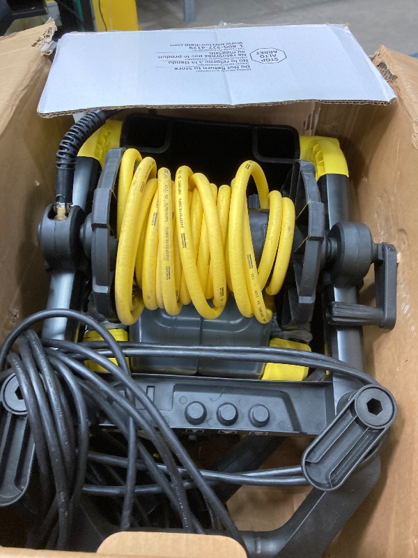 Photo 1 of Kärcher Pressure Washer K2300PS, Max 2875 PSI, 4 Spray Nozzles, Detergent Tank, Hose Reel, For Cars, Driveways, Siding, Patios, 2.07 max. GPM