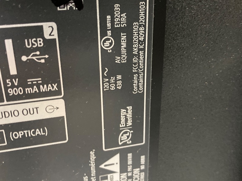 Photo 1 of ***PARTS ONLY***
Restored Sony K65XR80 BRAVIA 8 65 inch 4K HDR Smart OLED TV 2024 Bundle with 2 YR CPS Enhanced Protection Pack (Refurbished)  ***(BOX RIPPED/TORN)***