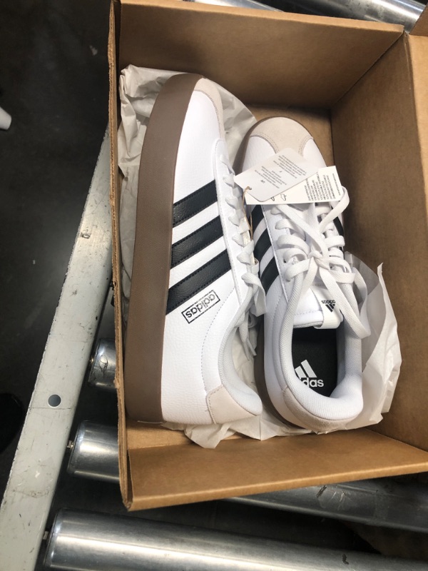 Photo 1 of adidas Women's VL Court Sneakers, Cloud White Core Black Grey One, 12.5 women's