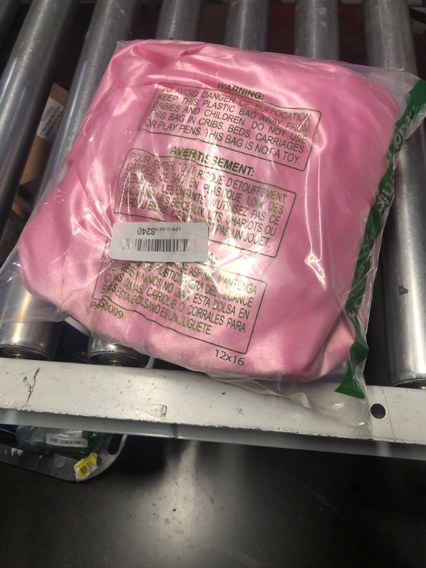 Photo 1 of (Missing pieces)1042467198
Betsey Johnson - Queen Bed Sheets, Satin Bedding Set with Matching Shams, Smooth & Silky, Chic Room Essentials (Solid Satin Pink, Queen)