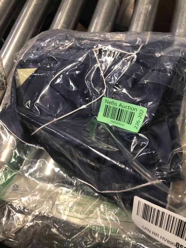 Photo 1 of (2XL) WJing Yi Jia Womens Pajamas Set XS-4XL Silk Satin Pajama Sets Short Pj Sets Button Down Pjs Set Loungewear Sleepwear Navy
