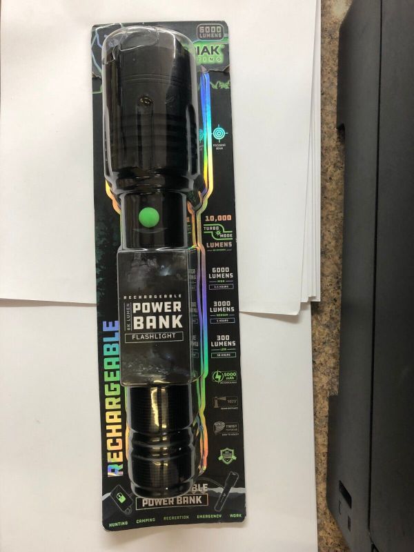 Photo 1 of **MISSING BATTERY***
KODIAK FLASHLIGHT 10,000 LUMENS