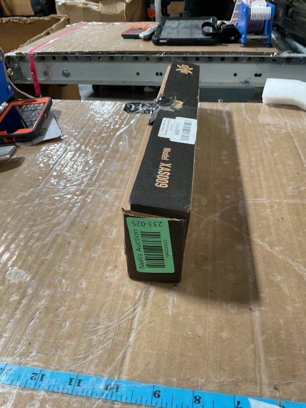 Photo 1 of USX MOUNT Soundbar Mount, Flexible Sound Bar TV Mount for Mounting Above or Under TV, Fits Most Sound Bars Up to 16 Lbs, Tool-Free Knob Adjustable, for 23-90" TVs with Detachable Extension Plates