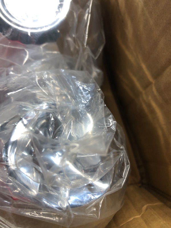 Photo 1 of **SEVERAL DENTED AND MISSING COWBOY HAT TWISTY STRAWS***
12 PCS Disco Ball Cups Tumbler 70s Disco Ball Wine Glass with Mini Pink Cowgirl Hat Disco Ball Straw and Disco Ball Stirrers Spherical 20Oz Cup with Lid Disco Decoration for Bar Party Supply (Silver