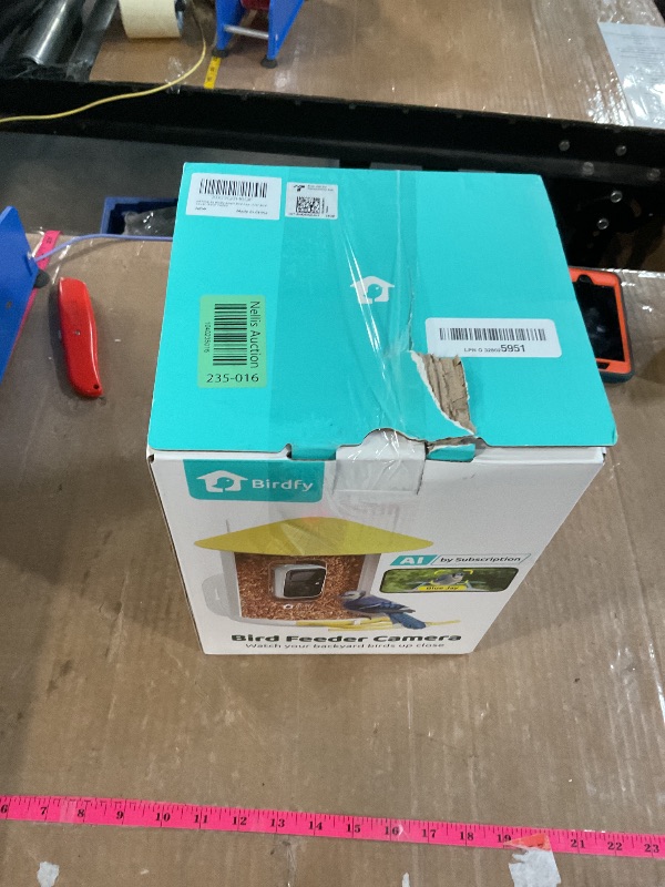 Photo 1 of (Sold for parts only)NETVUE by Birdfy Smart Bird Feeder with Camera, Bird Watching Camera, Auto Capture Bird Videos )
