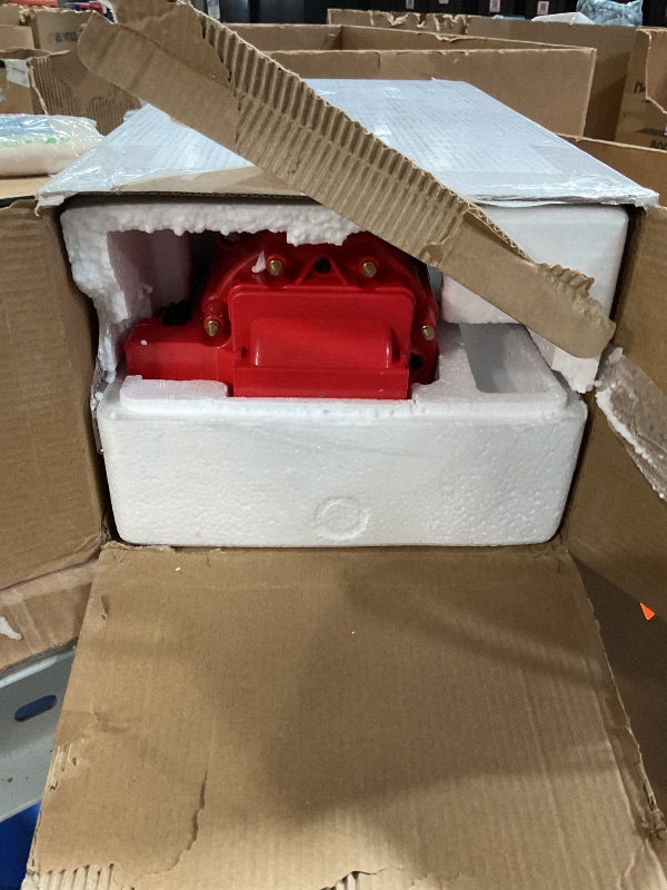 Photo 1 of STEINBRÜCKE High Performance Red Cap HEI Distributor for Chevy gm SBC 283 305 307 327 350 400 BBC 454 396 427 Small/Big Block 65k coil 7500RPM