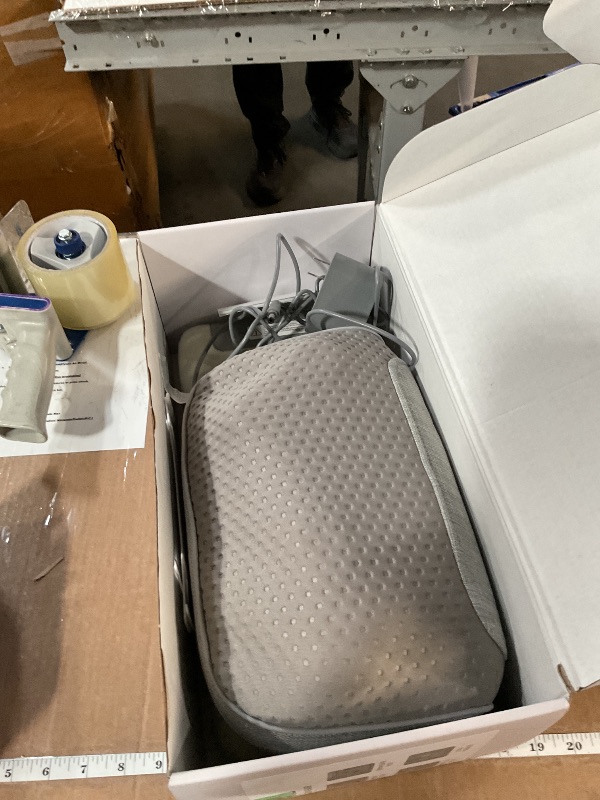 Photo 1 of (SEE NOTES BEFORE BIDDING) Careboda Neck and Back Massager, Shiatsu Shoulder Massage Pillow with Soothing Heat, 3D Kneading Deep Tissue Massages for Muscle Pain Relief, Perfect Gifts for Friends, Family, Lover