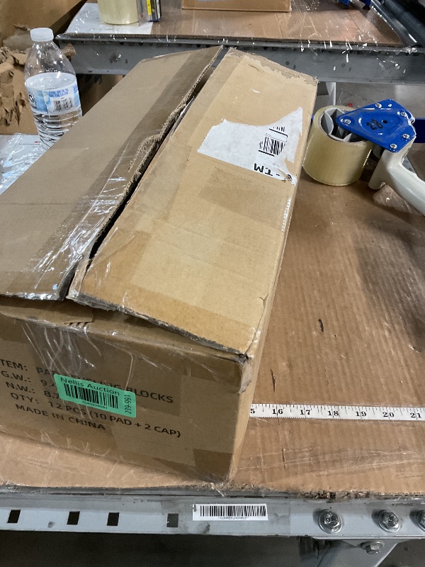 Photo 1 of Kohree Heavy Duty RV Leveling Blocks, 12 Pack Camper Leveling Blocks with Storage Bag, Interlocking Sturdy RV Blocks for Single and Dual Wheels, Stabilizer, Jack, Travel Trailer Accessories