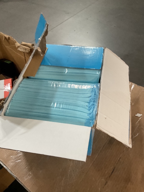 Photo 1 of 100 Count 22” x 22” Super Absorbency Disposable Underpads, Leakproof Quick Drying Disposable Pads for Baby, Puppy and Adults, Puppy Pads, Cat Pee Pads for Dogs, Potty Puppy Training Pads