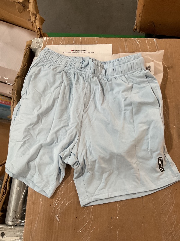 Photo 1 of (small)Comfrt Men's Workout Running Shorts Quick Dry Active 5 Inches Shorts with Pockets, Lightweight, Breathable